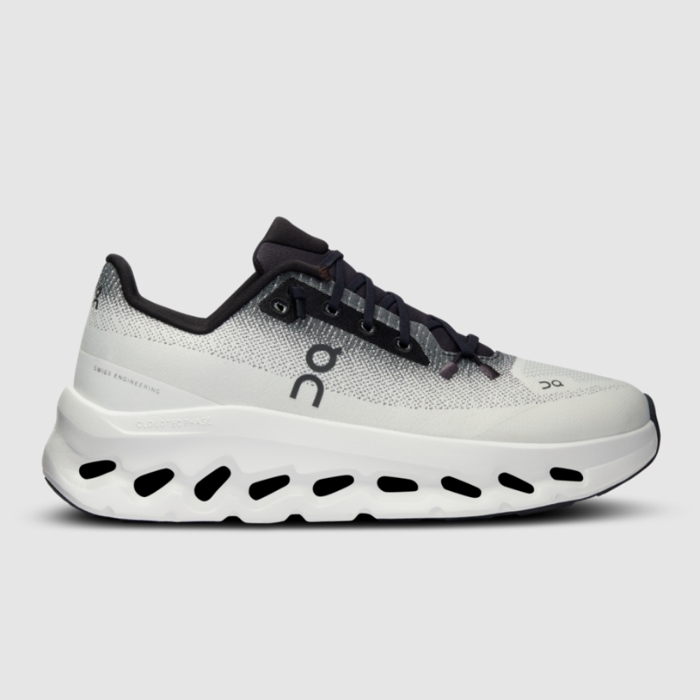 On Women's Cloudtilt Shoes Black Ivory - Picture 1 of 6